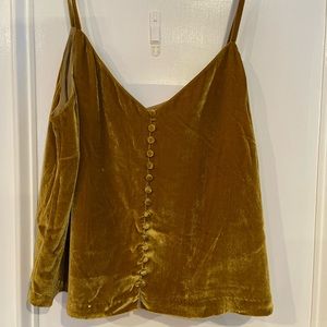 Madewell Velvet Tank